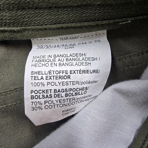 Under Armour Storm Pants Mens 38x29 Green Relaxed Fit Chino Water Resistant - Picture 10 of 14